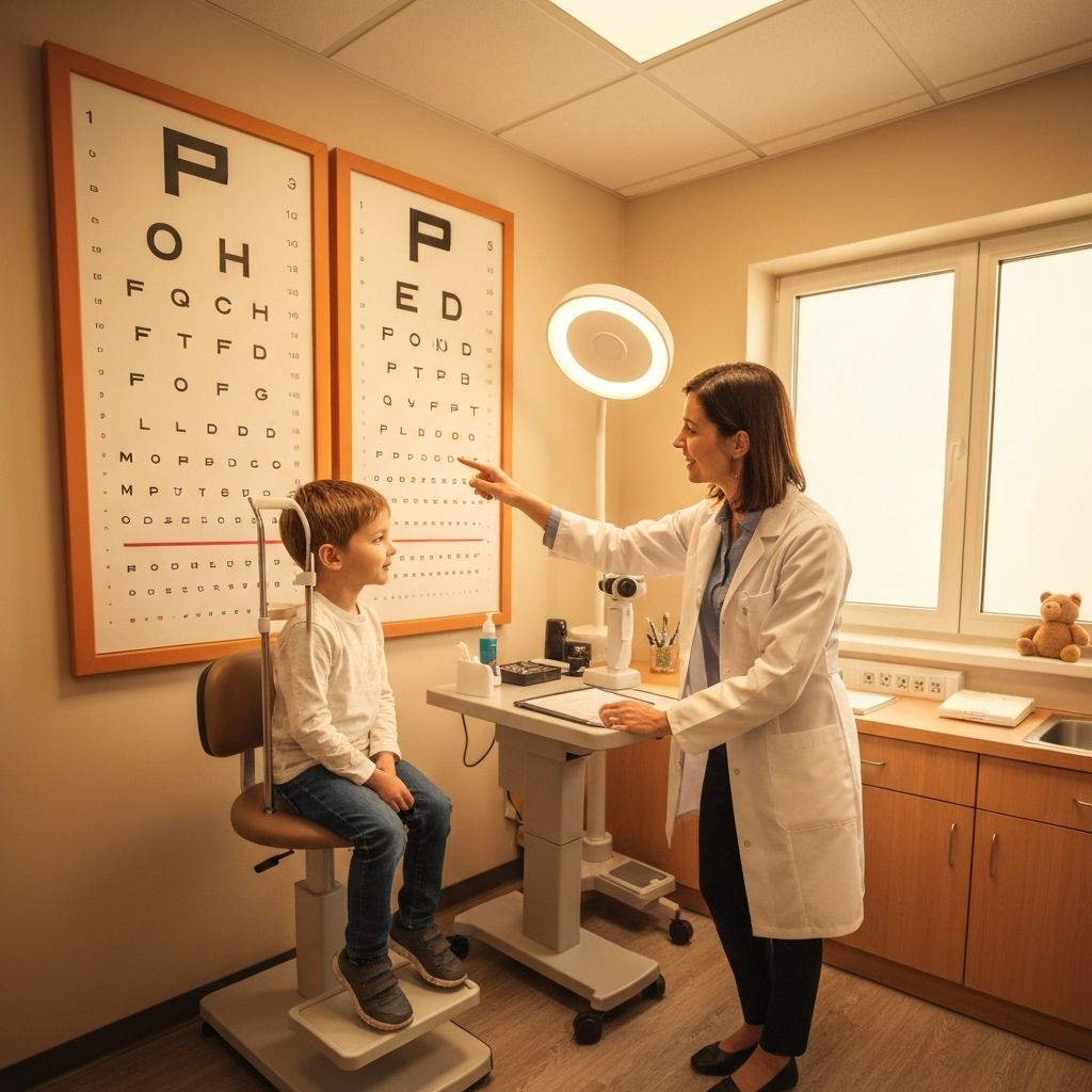 Gyermekszemészeti vizsgálat barátságos környezetben